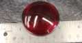 Red Motorcycle Tail Light Glass / Flat