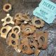 USED OEM SPRING FORK LOCK PLATES AND NUTS