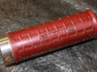 RED HANDLEBAR SPIRAL / GRIP / 1949-57 / ONE ONLY