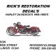 DECALS – HARLEY DAVIDSON & OTHER MAKES AVAILABLE