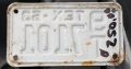 1963 Texas motorcycle plate