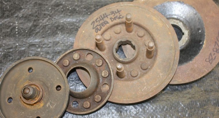 RL CLUTCH CAP, STUDS and PLATES for 1934 AND LATER